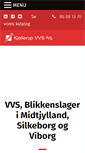 Mobile Screenshot of kjellerupvvs.dk